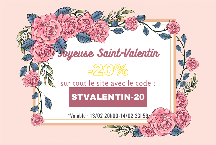 Happy Valentine's day, 10% off